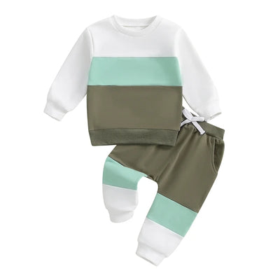 SILAS Color Block Outfit