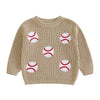 BASEBALL Knitted Sweater