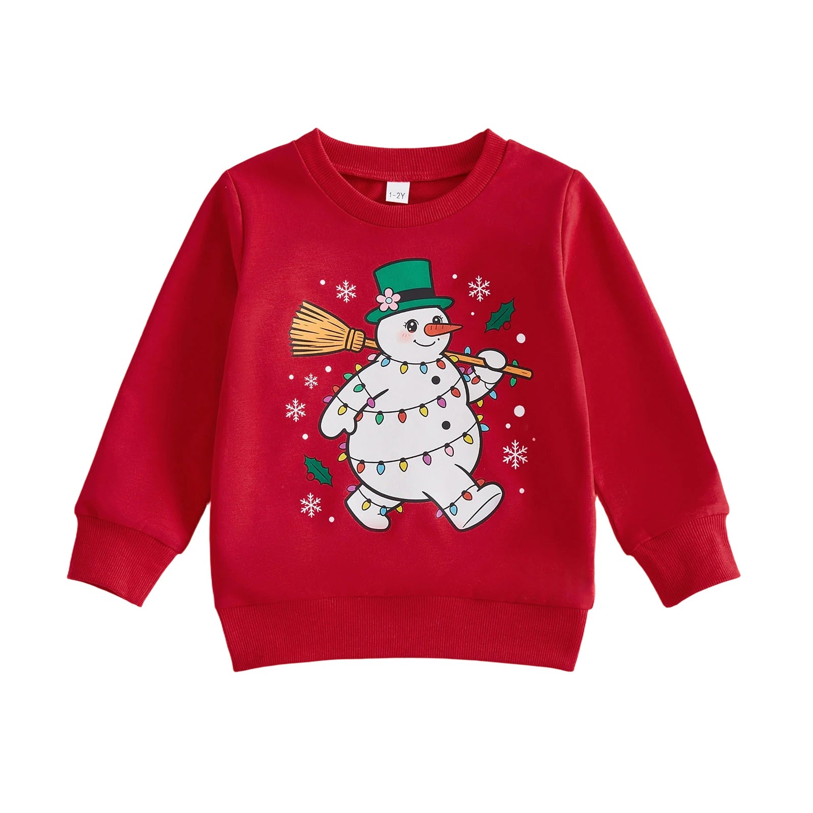JOLLY HOLIDAYS Red Sweatshirt