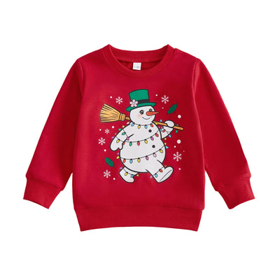 JOLLY HOLIDAYS Red Sweatshirt