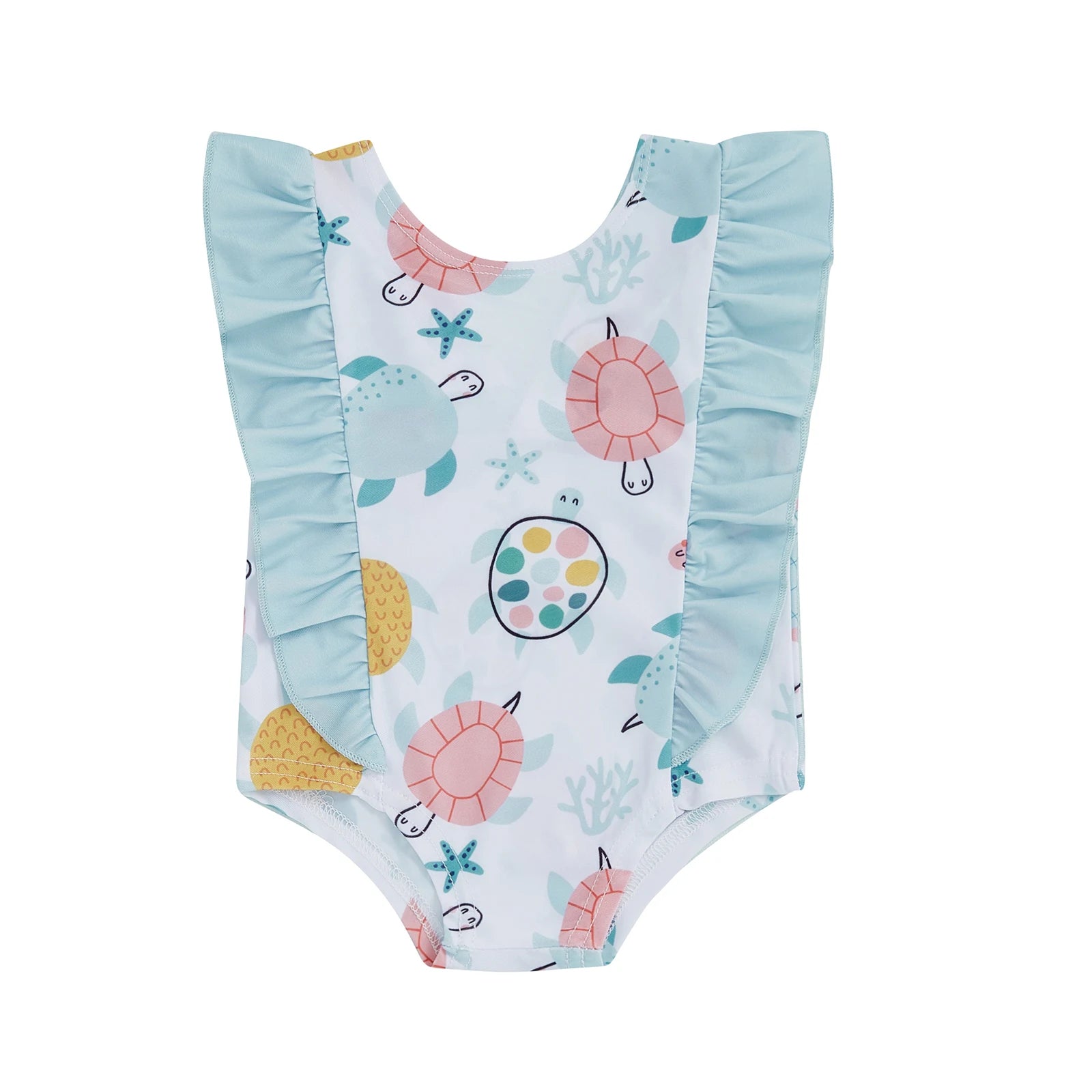 BY THE SEA Ruffle Swimsuit