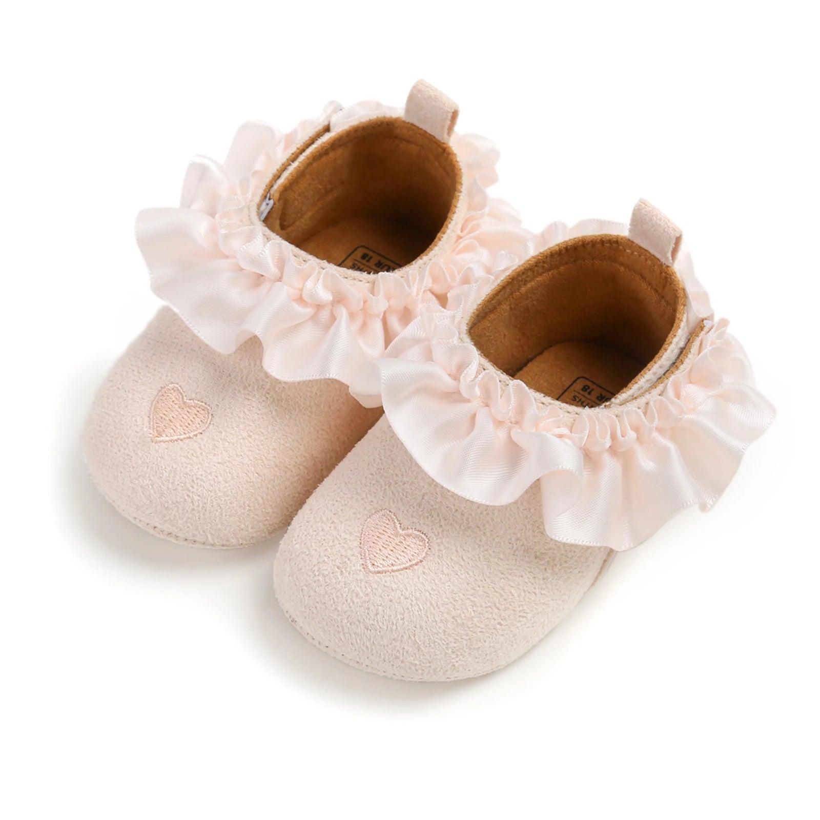 LITTLE HEART Ruffle Shoes