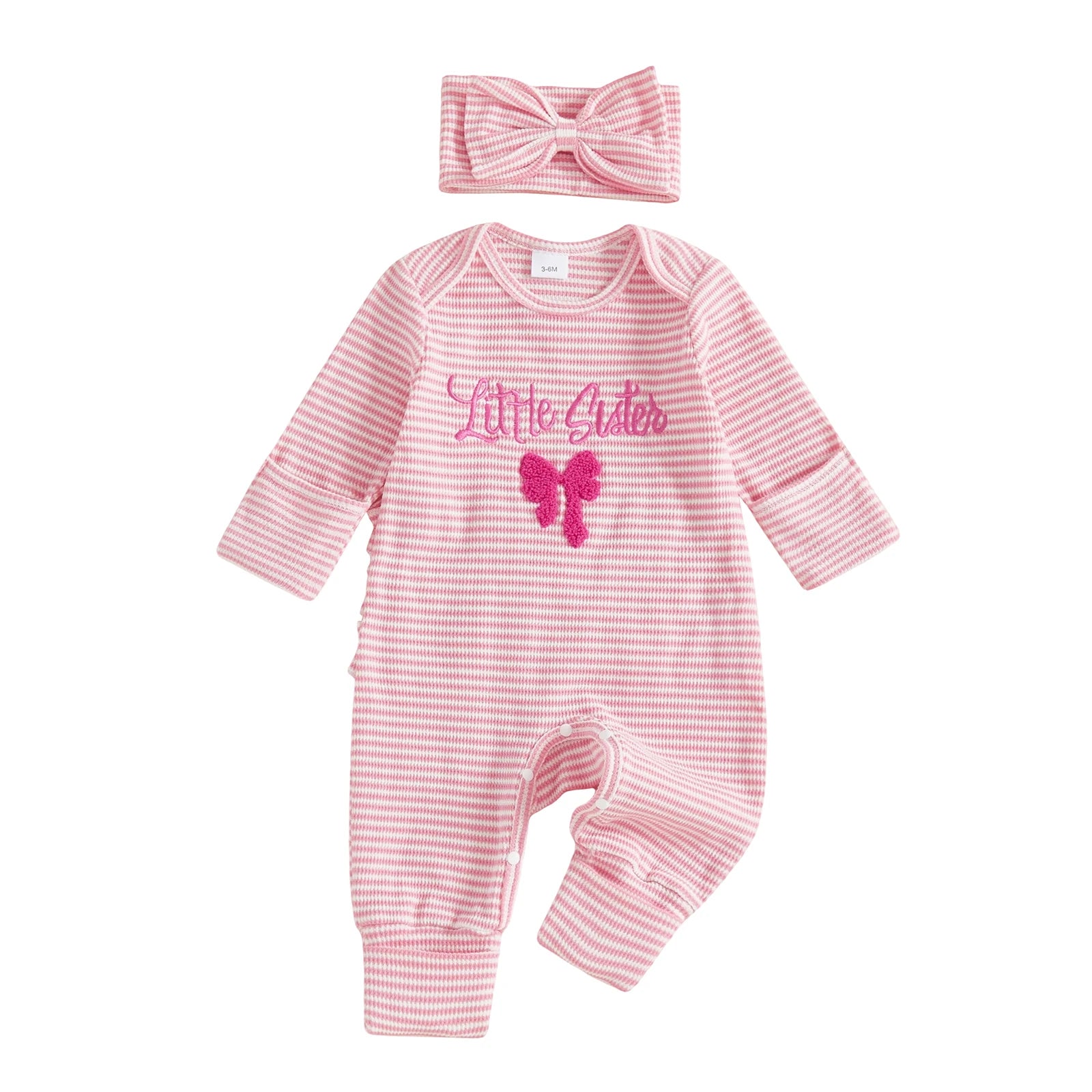 MAMA'S/DADDY'S GIRL Striped Jumpsuit