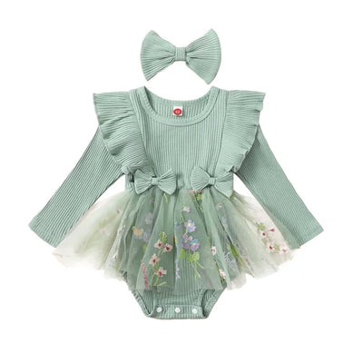 WILDFLOWER Tutu Romper Dress