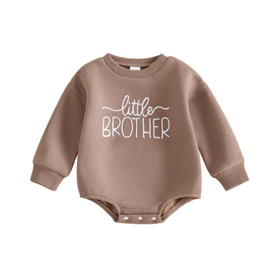 LITTLE SISTER/BROTHER Long-Sleeve Onesie