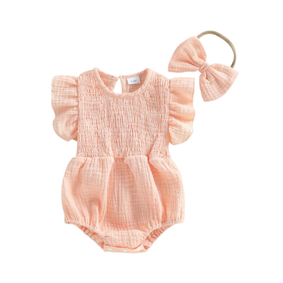 FIONA Smocked Romper