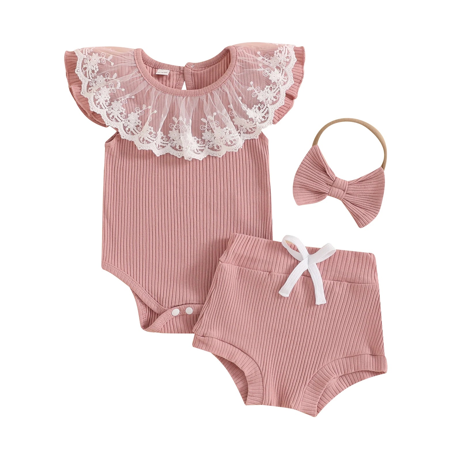 ELSIE Lace Collar Outfit