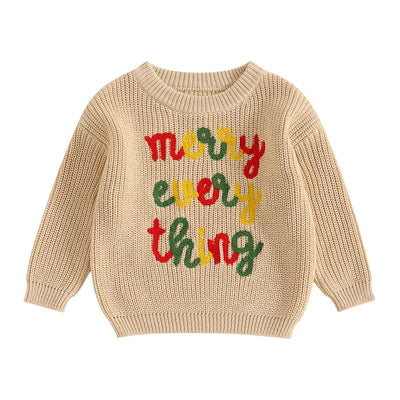 MERRY EVERYTHING Knitted Sweater