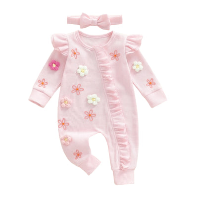 FLORA Ruffle Jumpsuit