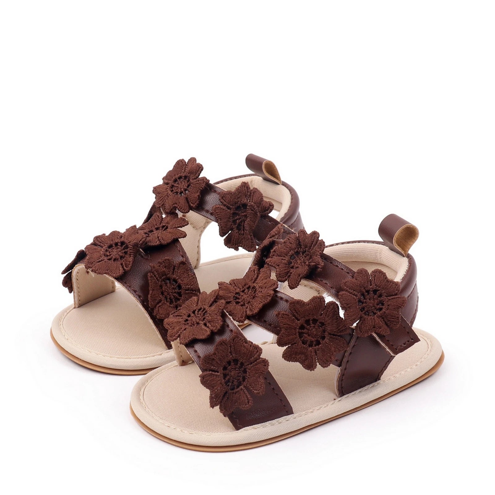 ELIANA Crochet Flower Sandals