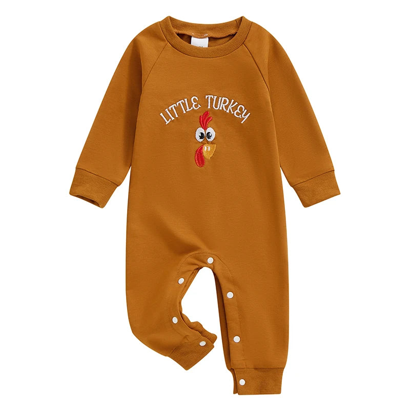 LITTLE TURKEY Brown Jumpsuit