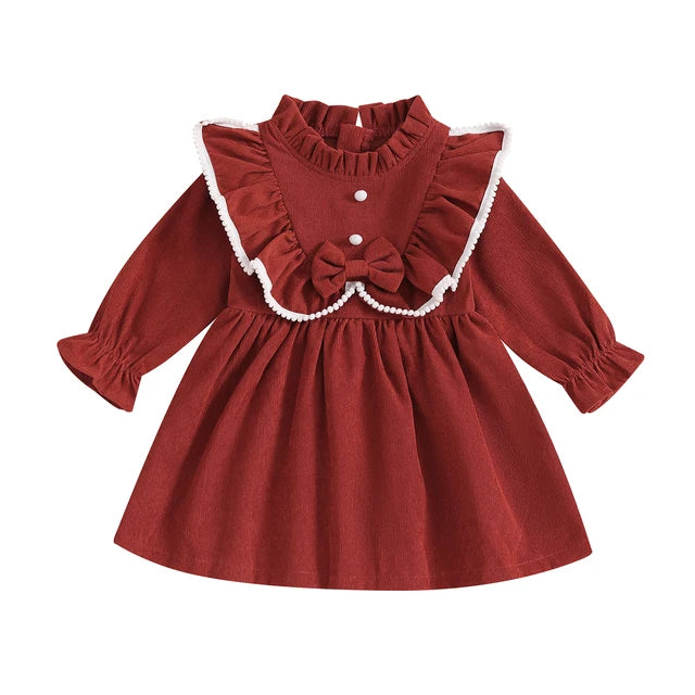 GWEN Pompom Collar Dress