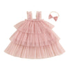 POLKA HEARTS Layered Tulle Dress