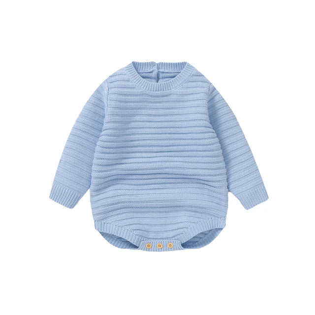 ROBIN Knitted Ribbed Romper