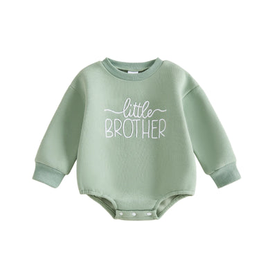 LITTLE SISTER/BROTHER Long-Sleeve Onesie