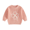 LUCKY CLOVER Knitted Sweater