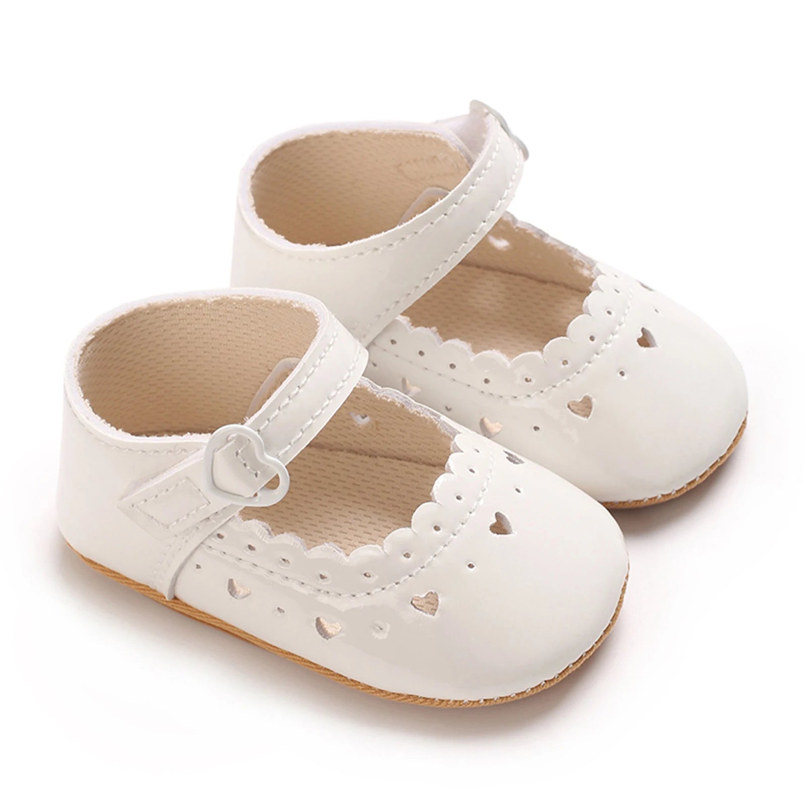 LITTLE HEARTS Strap Shoes