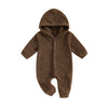 FLEECE Hooded Jumpsuit