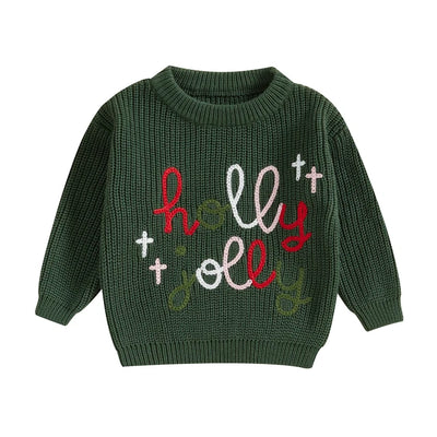 HOLLY JOLLY Knitted Sweater