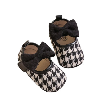 HOUNDSTOOTH Bowtie Shoes