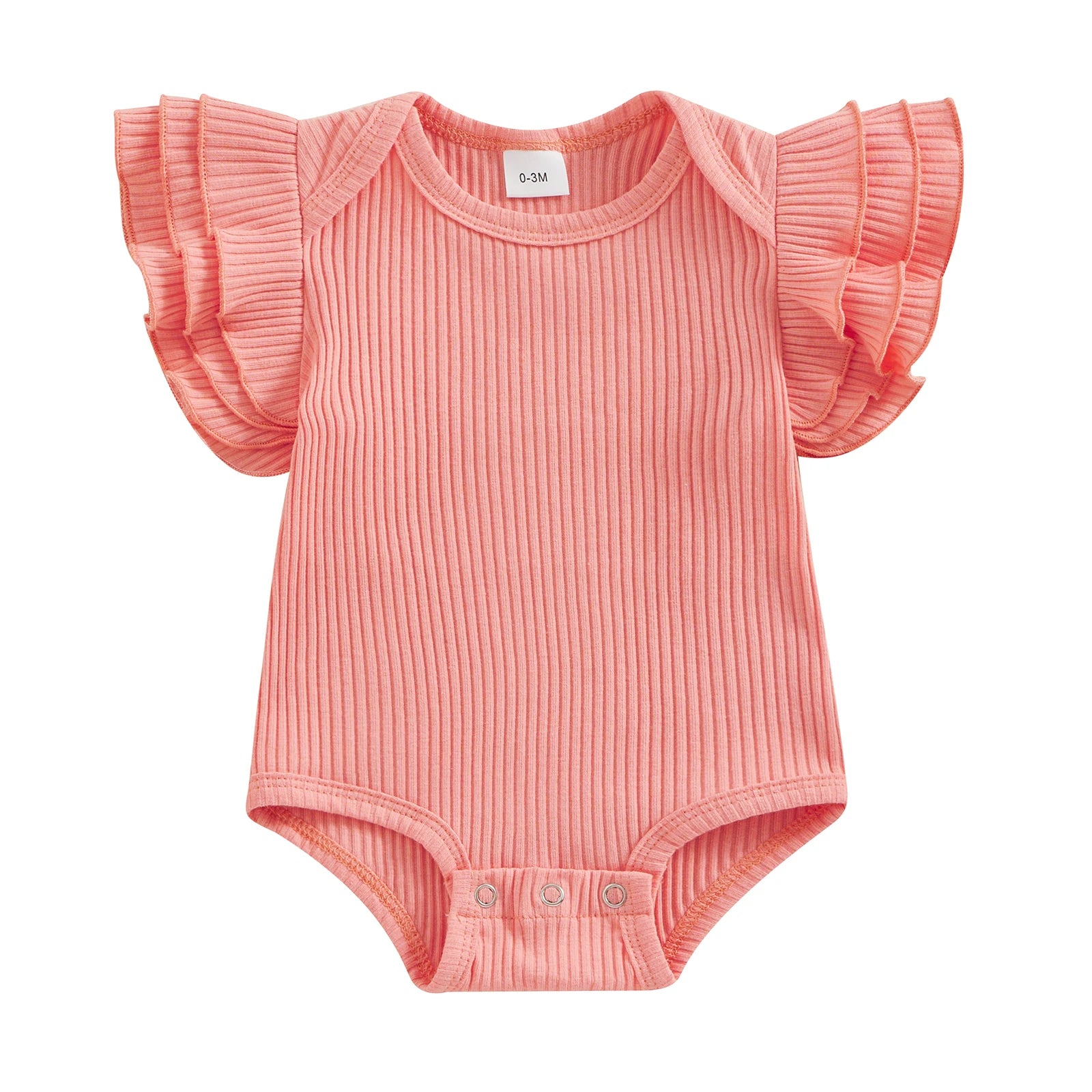 MILA Ruffle Sleeve Onesie