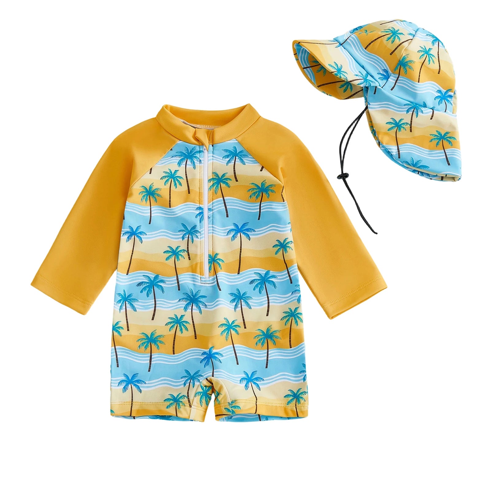 SUNNY DAYS Swimsuit with Sun Hat