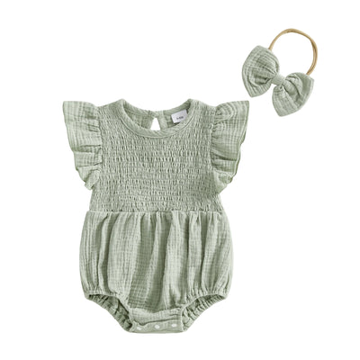 FIONA Smocked Romper