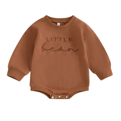 LITTLE BEAN Embroidered Long-Sleeve