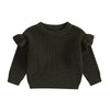 STELLA Knitted Ruffle Sweater