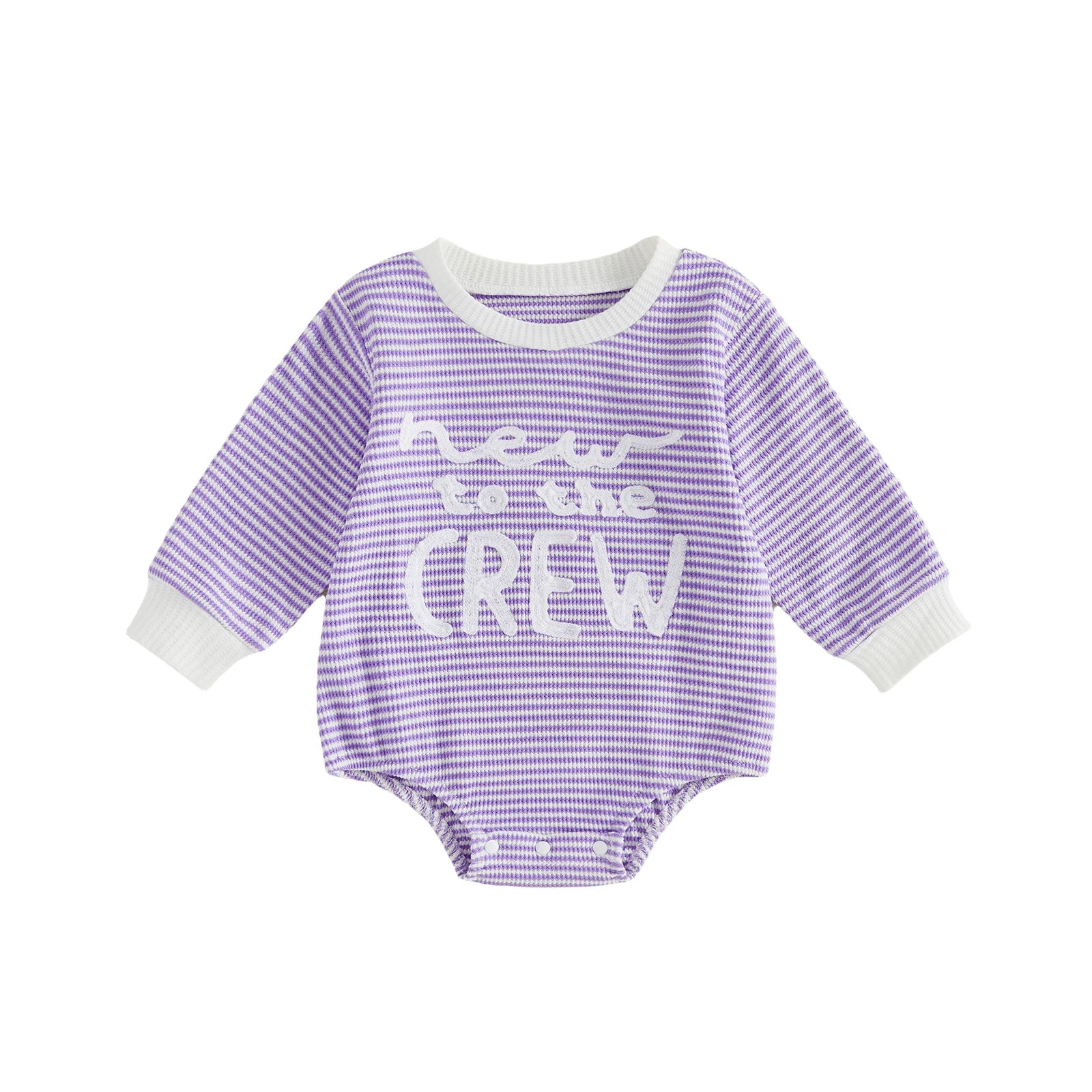 NEW TO THE CREW Striped Long-Sleeve