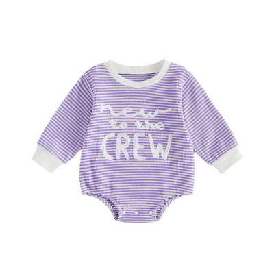 NEW TO THE CREW Striped Long-Sleeve