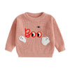 BOO Ghost Knitted Sweater