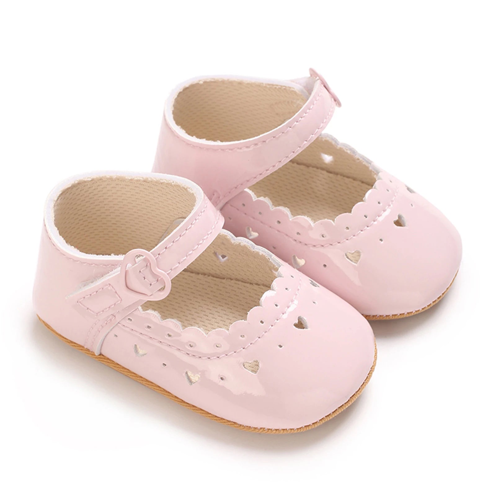 LITTLE HEARTS Strap Shoes