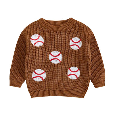 BASEBALL Knitted Sweater