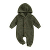 FLEECE Hooded Jumpsuit