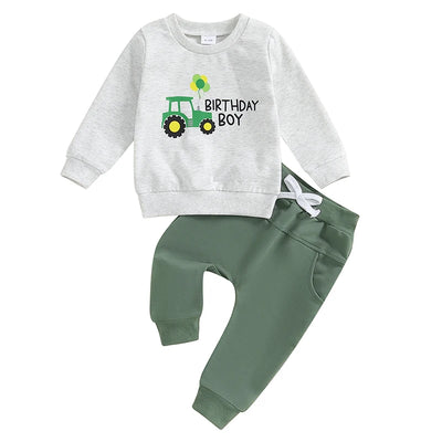 BIRTHDAY BOY Tractor Outfit