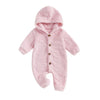 FLEECE Hooded Jumpsuit