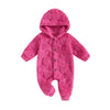 FLEECE Hooded Jumpsuit