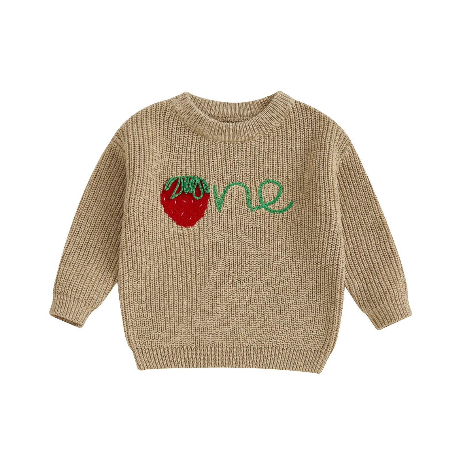 ONE Strawberry Knitted Sweater