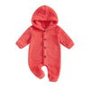 FLEECE Hooded Jumpsuit