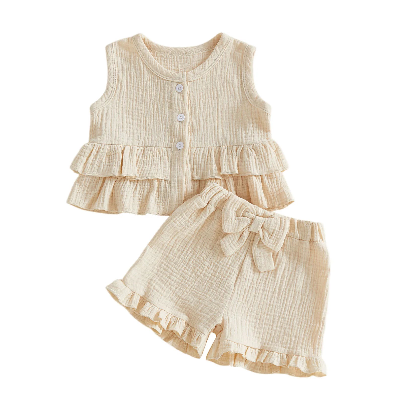 ZOEY Ruffle Bowtie Outfit