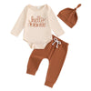 HELLO I'M NEW HERE Brown Outfit