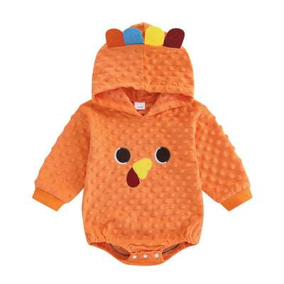 TURKEY Hooded Romper