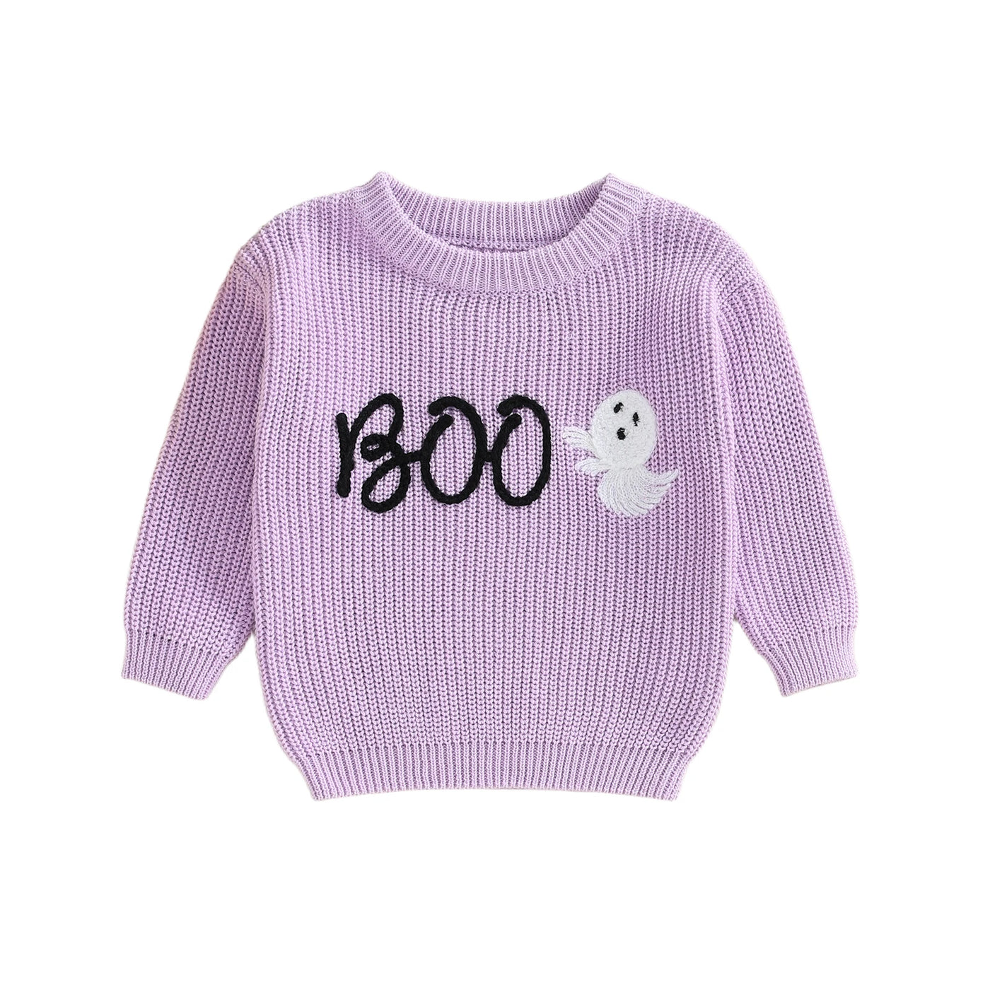 BOO Ghost Knitted Sweater