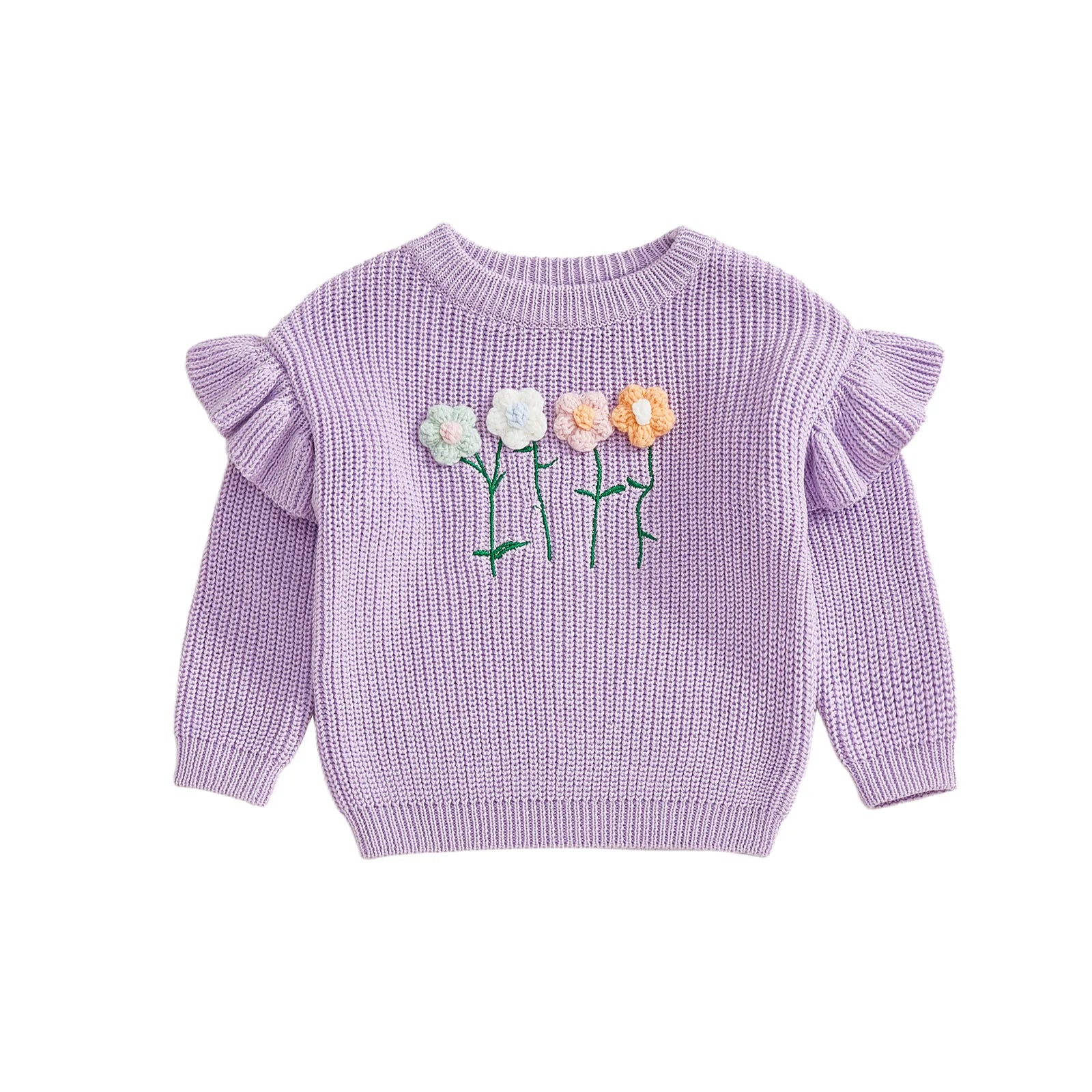 FLOWER GARDEN Knitted Sweater