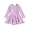 EVERLY Floral Hem Dress