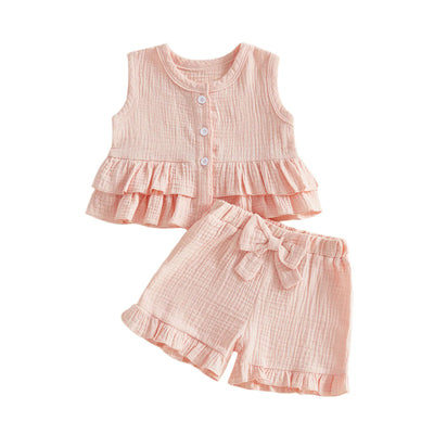 ZOEY Ruffle Bowtie Outfit