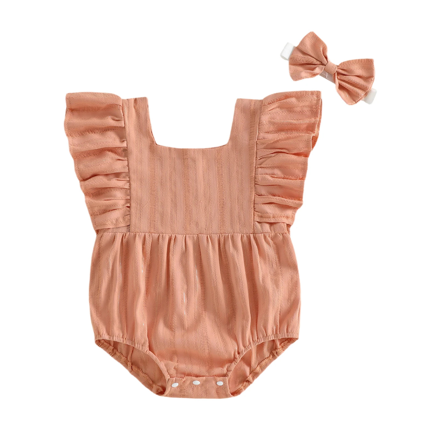 NORA Ruffle Sleeve Romper