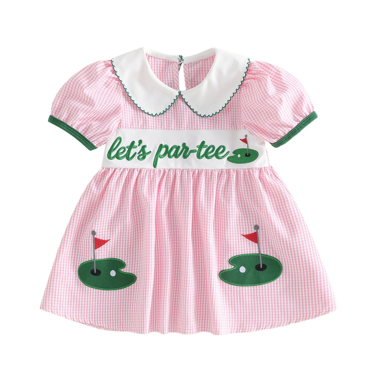 LET'S PAR-TEE Checkered Dress