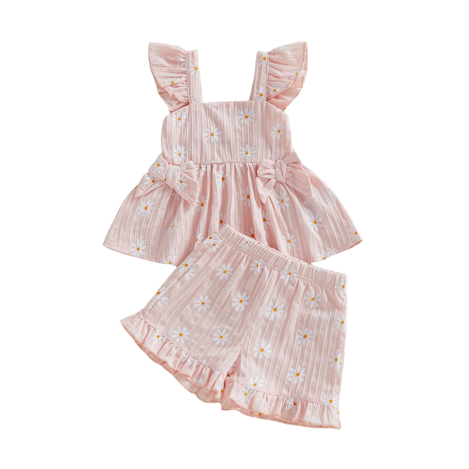 DAISY Ribbed Bowtie Outfit